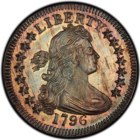 Quarter Dollar 1796 Draped Bust Coin From United States Online Coin Club