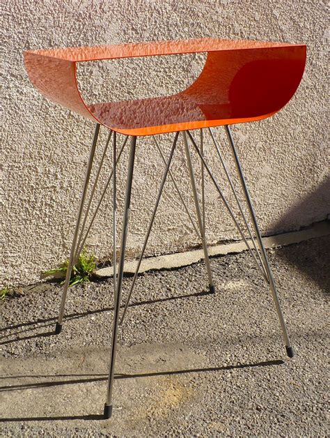 How tall are mid century modern table legs? Mod-A-Rama: Atomic Mid-Century Modern Design: Orange Metal ...