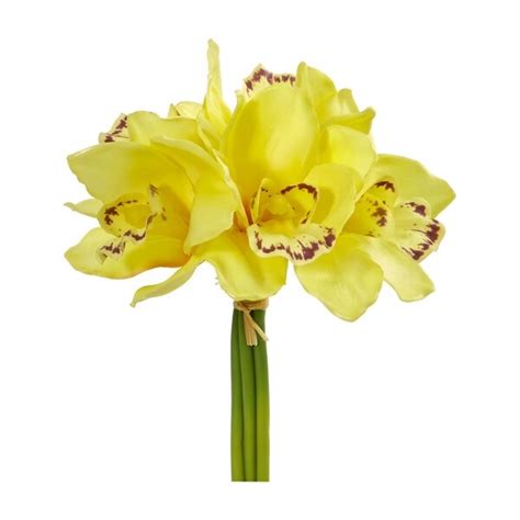 Shop 21 Phalaenopsis Orchid Artificial Flower Set Of 6 On Sale Free Shipping Today