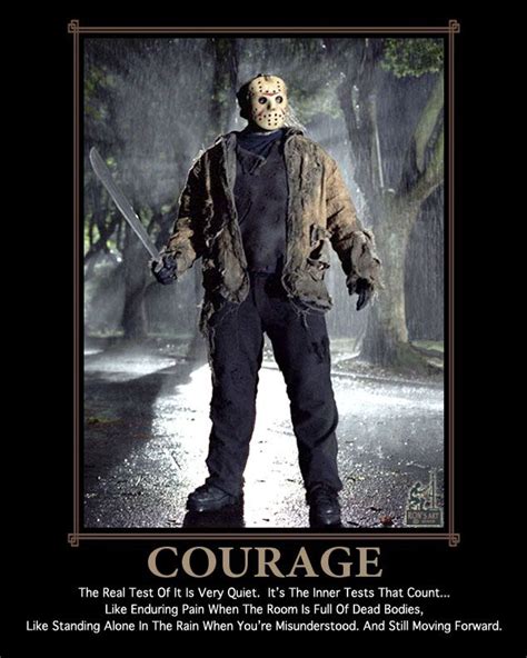 Motivational Poster Friday The 13th Friday The 13th Memes Friday