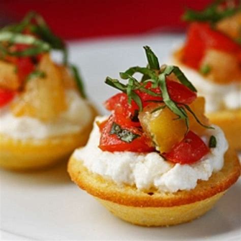 This easy cornbread is your newest counter top staple with its crispy edges and soft inside. Mini Cornbread Tartlets. These little mini cornbread ricotta and tomato tartlets are the perfect ...