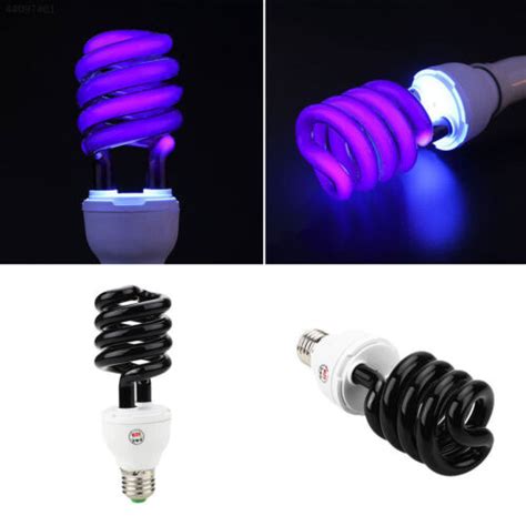 E27 40w Uv Ultraviolet Fluorescent Blacklight Light Bulb Lamp Cfl