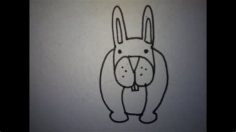 Hoe Teken Je Een Konijn Makkelijk How To Draw A Rabbit Youtube