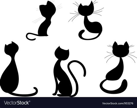 Cats Royalty Free Vector Image Vectorstock