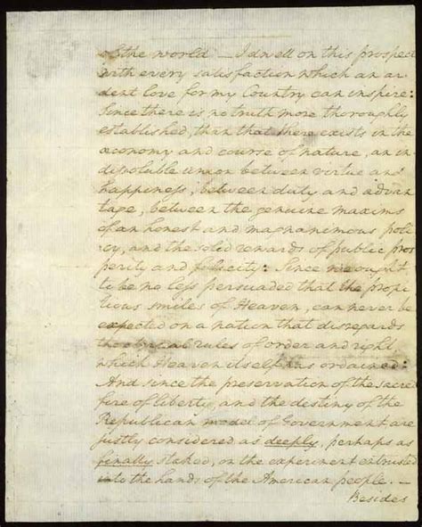 George Washingtons First Inaugural Address April 30 1789