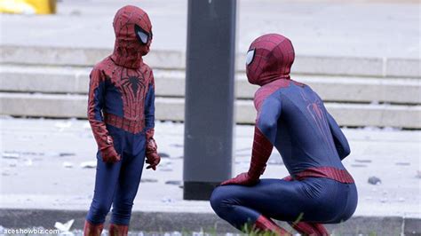 Lucu Ada Spider Man Cilik Di The Amazing Spider Man Showbiz