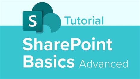 Sharepoint Basics Advanced Tutorial Youtube