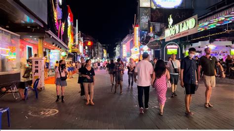 Pattaya Nightlife Walking Street 2023 Youtube