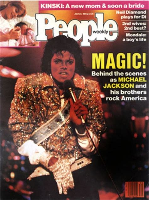 July 23rd 1984 Edition Of People Magazine Michael Jackson Album
