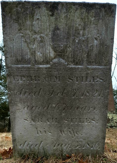Sarah Trowbridge Stiles 1755 1816 Find A Grave Memorial