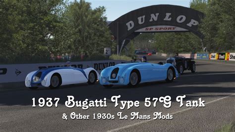 S Le Mans Mod Pack For Assetto Corsa Featuring The Bugatti