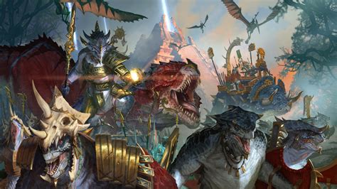 Lizardmen, Total War: Warhammer II, Warhammer Wallpapers HD / Desktop