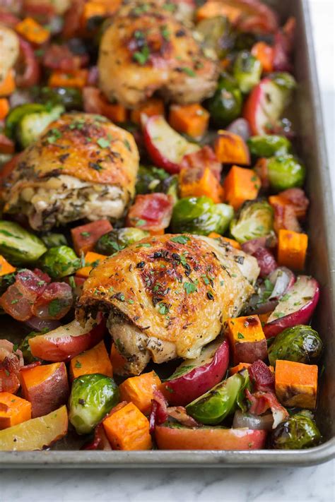 20 delicious keto chicken dinner ideas. Autumn Chicken Dinner Recipe {One Pan!} - Cooking Classy