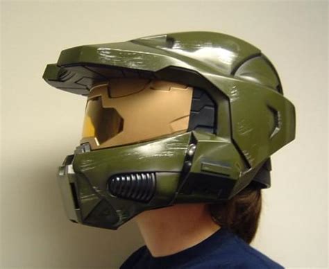 Halo 3 Master Chief Supreme Deluxe Helmet Mask Ebay