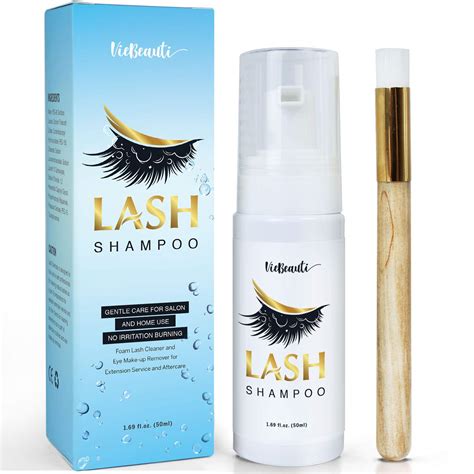 After the first few days, people can get their eyelashes wet without worry. Eyelash Extension Shampoo - Eyelid Eyelash Foaming ...