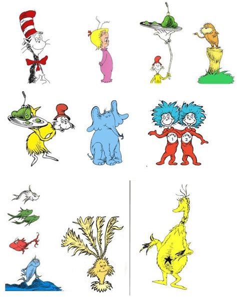 Free Printable Dr Seuss Characters Martin Printable Calendars