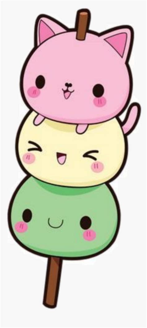 Freetoedit Cute Anime Dango Cat Kawaii Cute Animal Drawings Hd