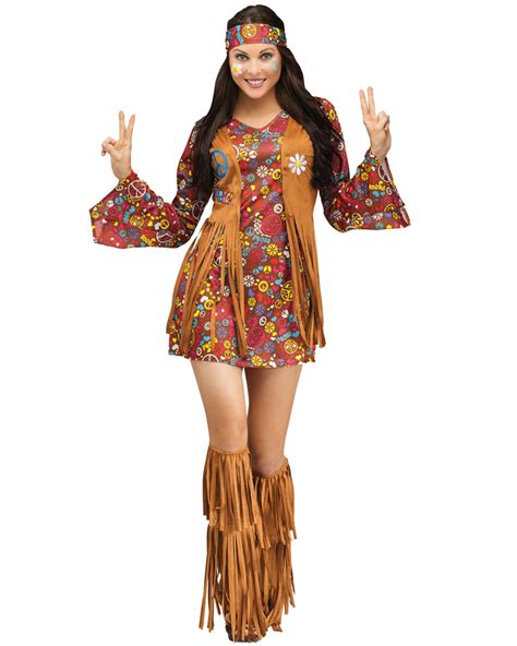 Cl152 Peace And Love 60s 70s Go Go Retro Hippie Dancing Groovy Disco Fancy Costume Ebay