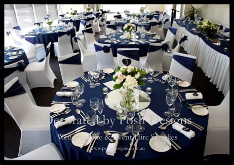 Navy blue wedding decorations, Wedding table decorations blue, White wedding decorations