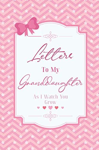 Letters To My Granddaughter Writing Journal Grandmothers Journal