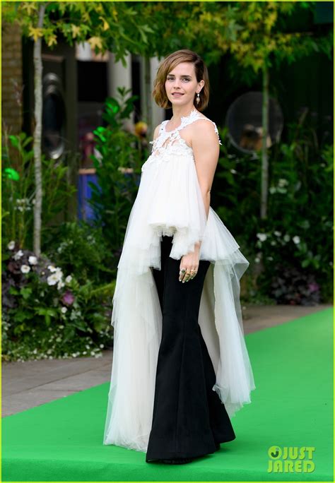 Emma Watson Walks Her First Red Carpet In Over A Year For Earthshot