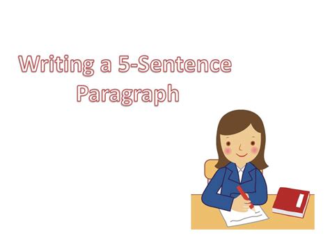 Ppt Writing A 5 Sentence P Aragraph Powerpoint Presentation Free
