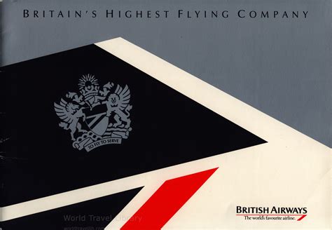 British Airways Britains Highest Flying Company 19861 Airlines