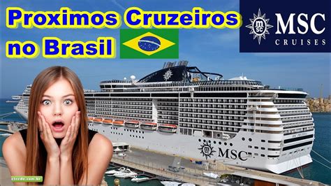 Proximos Cruzeiros No Brasil Saindo De Santos S O Paulo Youtube