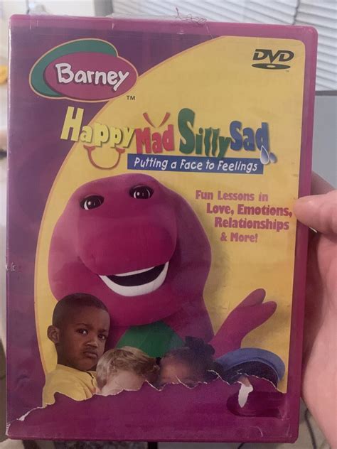 Barney Happy Mad Silly Sad Dvd 2003 Grelly Usa