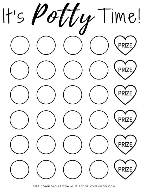 The hundred chart is a valuable learning resource to help young children with counting to 100, coun. Potty Training Sticker Chart (Free Printable) - Lifestyle ...