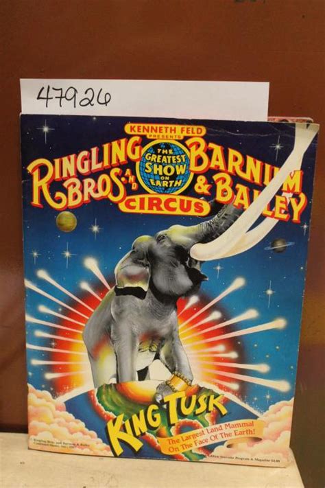 Ringling Bros And Barnum Bailey Circus 117th Edition Souvenir