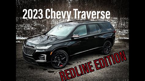 2023 Chevrolet Traverse Premier Redline Review And Walk Around