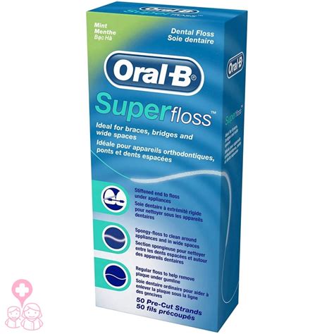 Oral B Super Floss Hilo Dental 50 Unidades