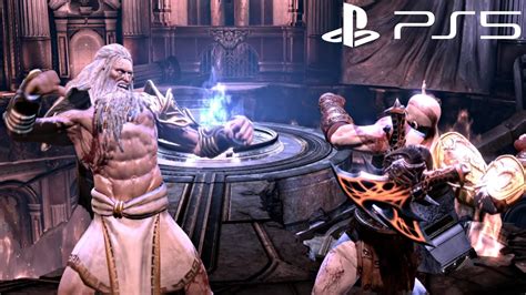 God Of War 3 Kratos Vs Zeus Final Battle