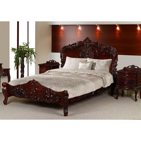 So wird ein bett barock zu modernem glamour! Rokoko barock Bett 140x200 cm - LIVETIME.pl