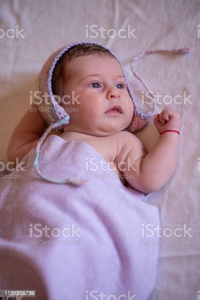 Beautiful Newborn Baby Girl Stock Photo Download Image Now 0 1