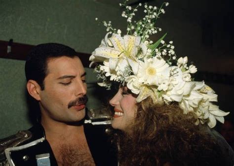 Freddie Mercury Of Queen Left With Actress Jane Seymour Backstage At