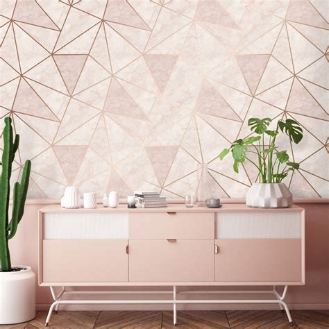 35 Rose Gold Metallic Wallpapers