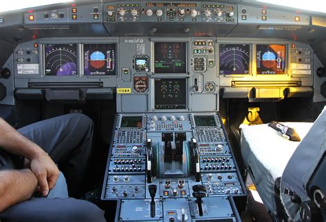Air One Airbus A320 216 Ei Dsz Instruments Panel View Flickr