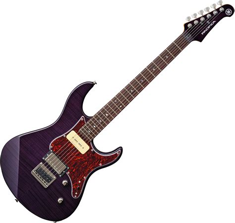 Yamaha Pacifica Pac611hfm Translucent Purple Solid Body Electric