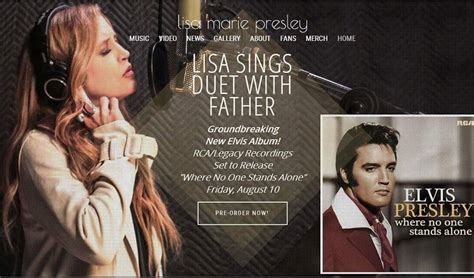 New Duet Lisa Marie Presley Photo 41431345 Fanpop