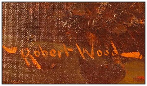 Robert William Wood Robert Wood Large Original Painting Oil On Canvas