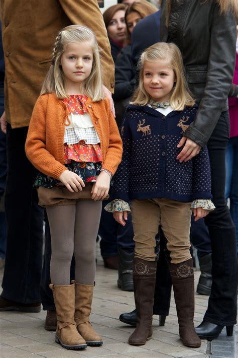 Princess Leonor And Infanta Sofía In 2012 The Cutest Pictures Of