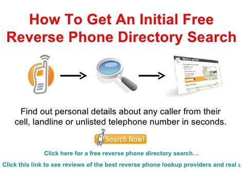 How To Get A Free Reverse Phone Directory Search