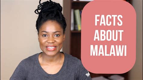 Amazing Facts About Malawi Africa Profile Focus On Malawi Youtube