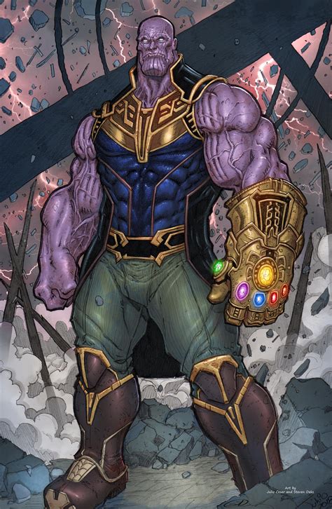 Thanos By Siriussteve On Deviantart Comic Villains Comic Book