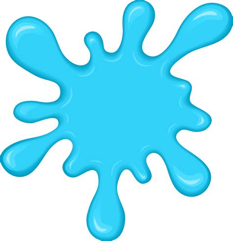 Blue Paint Splatter Clip Art Png Download Full Size Clipart
