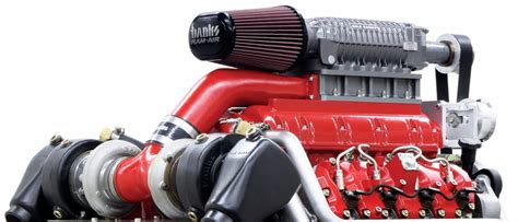 A Supercharged And Turbocharged 66l Duramax Crate Engine Banks Power