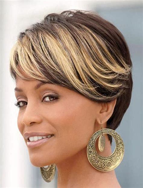 Nifty Short Ombre Pixie Haircuts For African American Women 2017 2018 Hairstyles