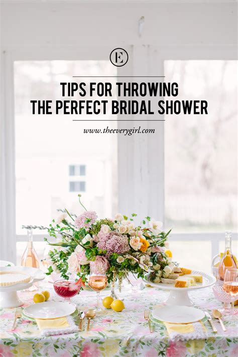 5 Tips For Throwing The Perfect Bridal Shower The Everygirl